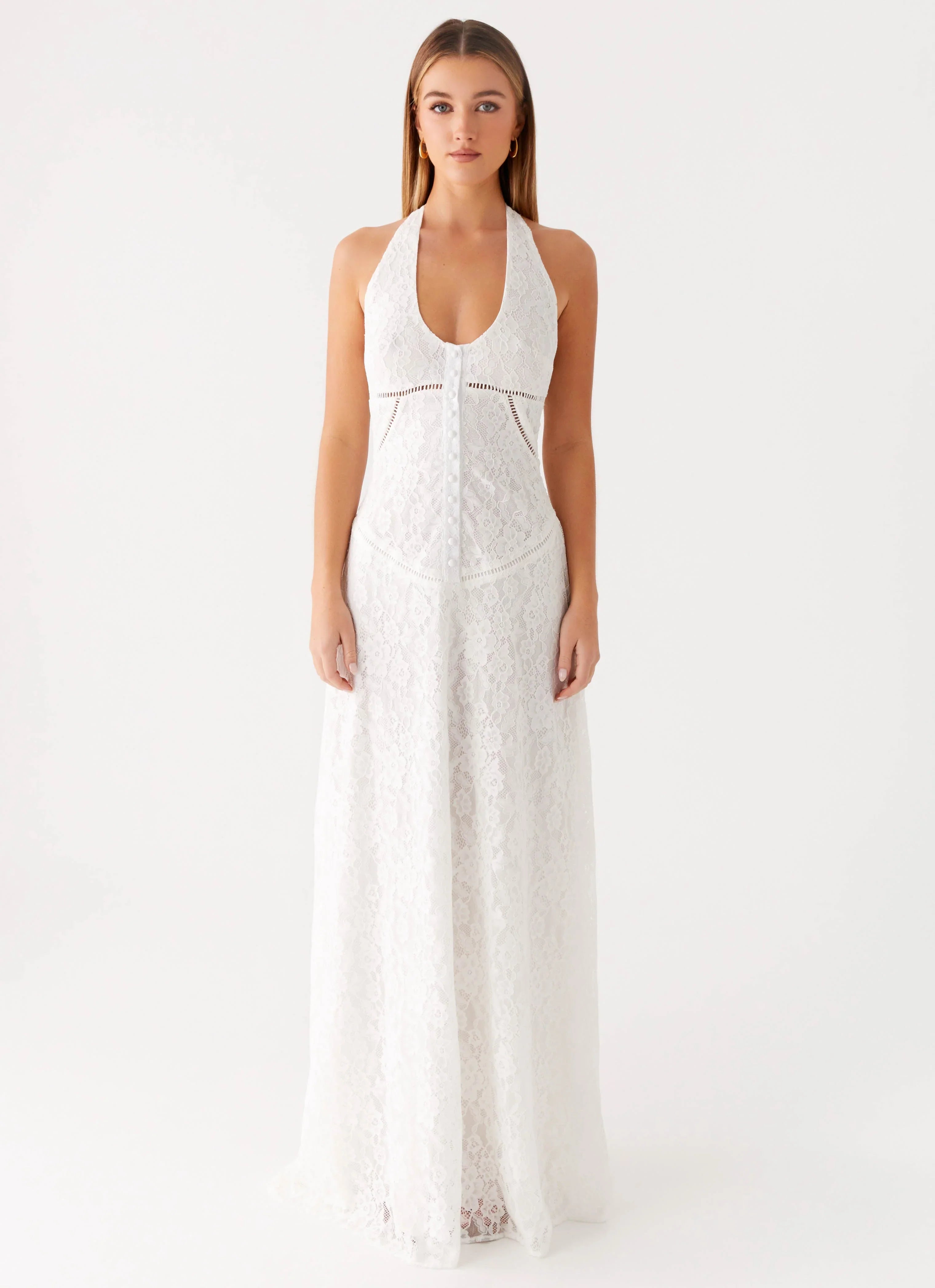 Ember Valley Maxi Dress - Ivory